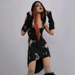 Widow Spell Book Mood Mini Dress